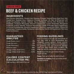 American Journey Beef Recipe Grain-Free Canned Dog Food & American Journey Beef & Chicken Recipe Grain-Free Canned Dog Food -Blue Buffalo || ROYAL CANIN || Wellness Sales 574662 PT3. AC SS1800 V1694611051