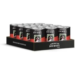 American Journey Beef Recipe Grain-Free Canned Dog Food & American Journey Beef & Chicken Recipe Grain-Free Canned Dog Food -Blue Buffalo || ROYAL CANIN || Wellness Sales 574662 PT6. AC SS1800 V1694611051