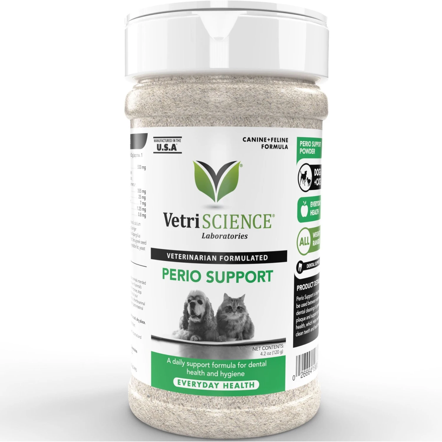 VetriScience Perio Support Powder Dental Supplement For Cats & Dogs 3 VetriScience Perio Support Powder Dental Supplement For Cats & Dogs
