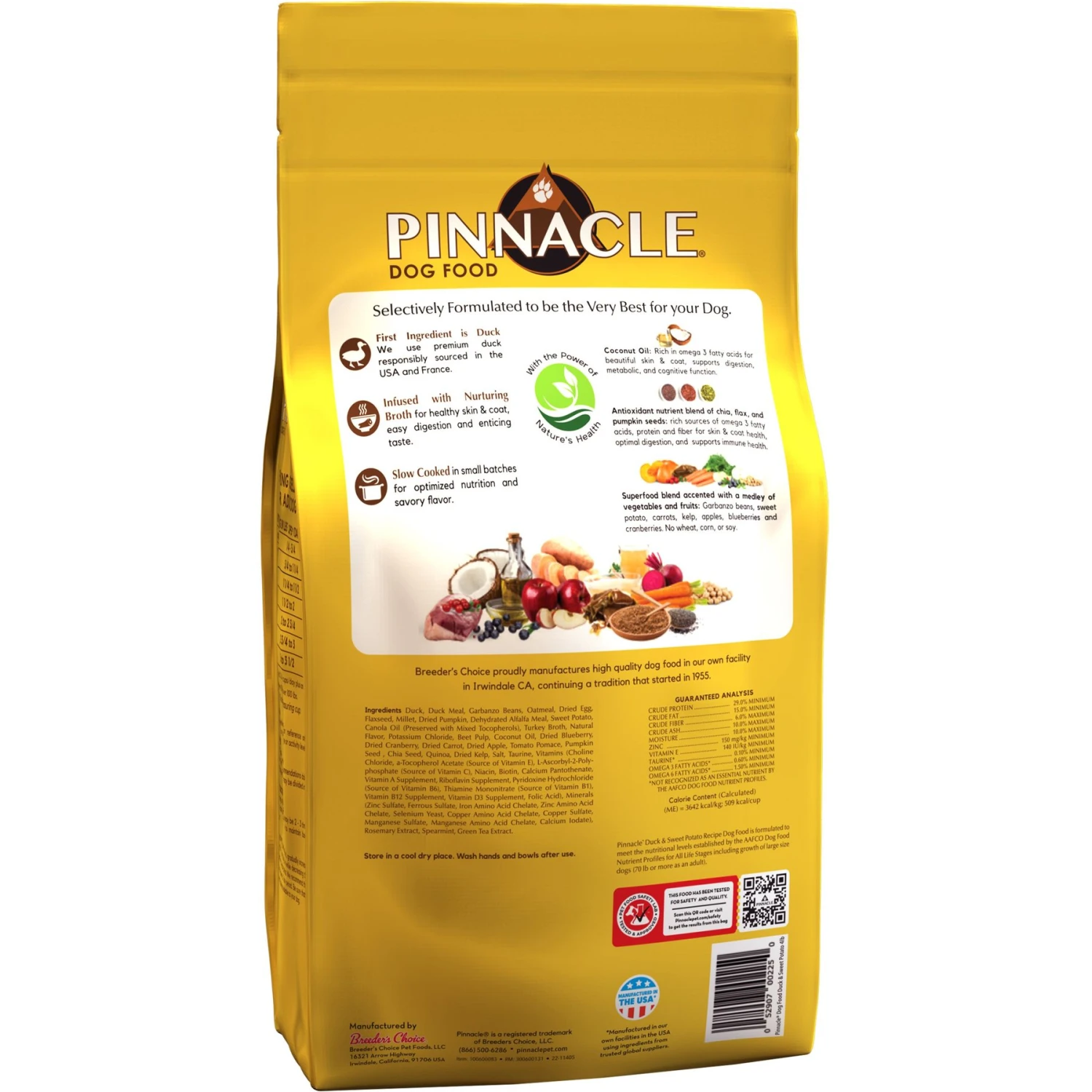 Pinnacle Duck & Sweet Potato Dry Dog Food 4 Pinnacle Duck & Sweet Potato Dry Dog Food - Image 2