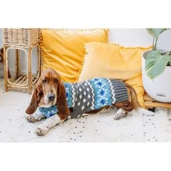 Chilly Dog Fairisle Wool Dog Sweater, Blue 13 Chilly Dog Fairisle Wool Dog Sweater, Blue -Blue Buffalo || ROYAL CANIN || Wellness Sales 577734 PT4. AC SS1800 V1659025727
