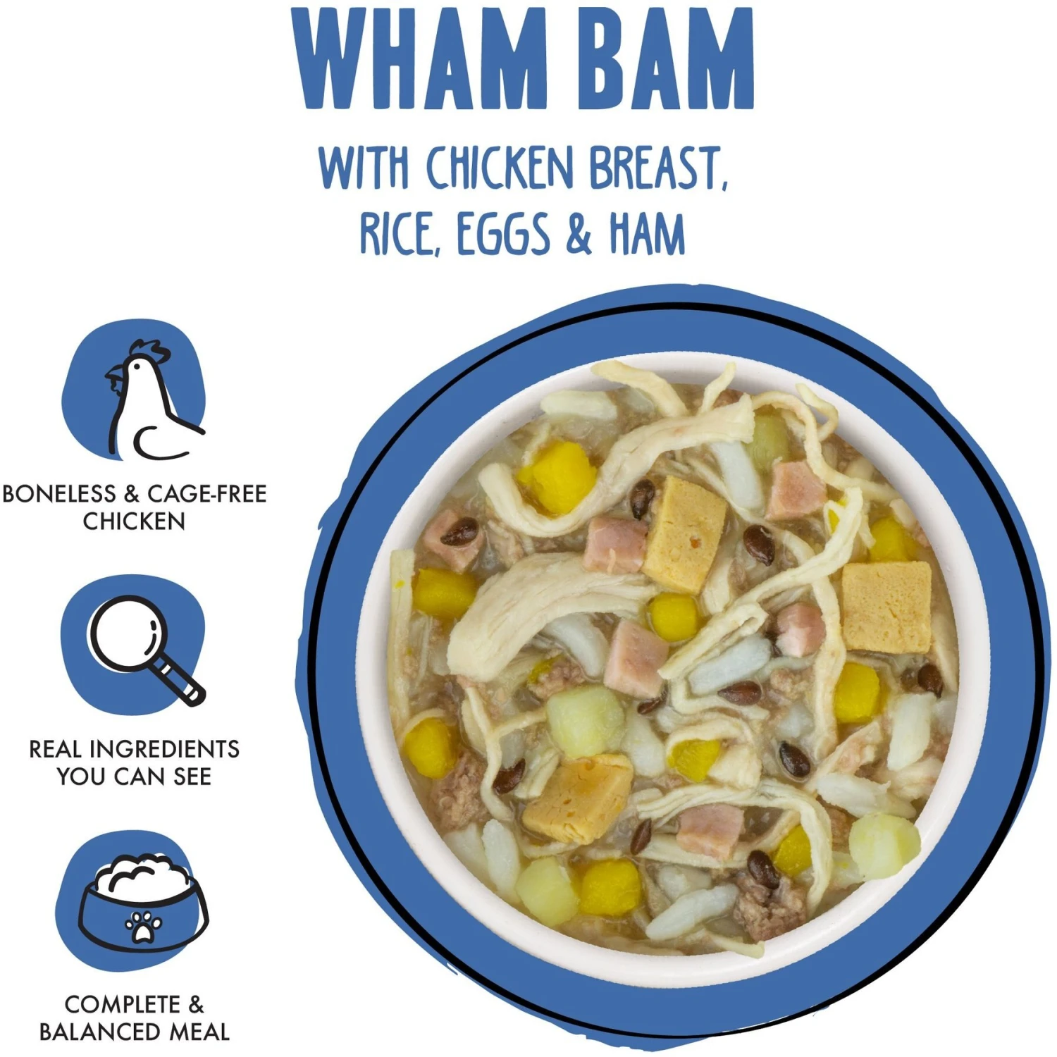 Weruva Best Fido Friend Fun Size Meals Wham Bam Wet Dog Food, 2.75-oz Cup, Case Of 12 5 Weruva Best Fido Friend Fun Size Meals Wham Bam Wet Dog Food, 2.75-oz Cup, Case Of 12 - Image 3