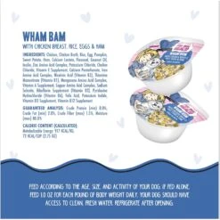 Weruva Best Fido Friend Fun Size Meals Wham Bam Wet Dog Food, 2.75-oz Cup, Case Of 12 18 Weruva Best Fido Friend Fun Size Meals Wham Bam Wet Dog Food, 2.75-oz Cup, Case Of 12 -Blue Buffalo || ROYAL CANIN || Wellness Sales 578238 PT7. AC SS1800 V1694463425