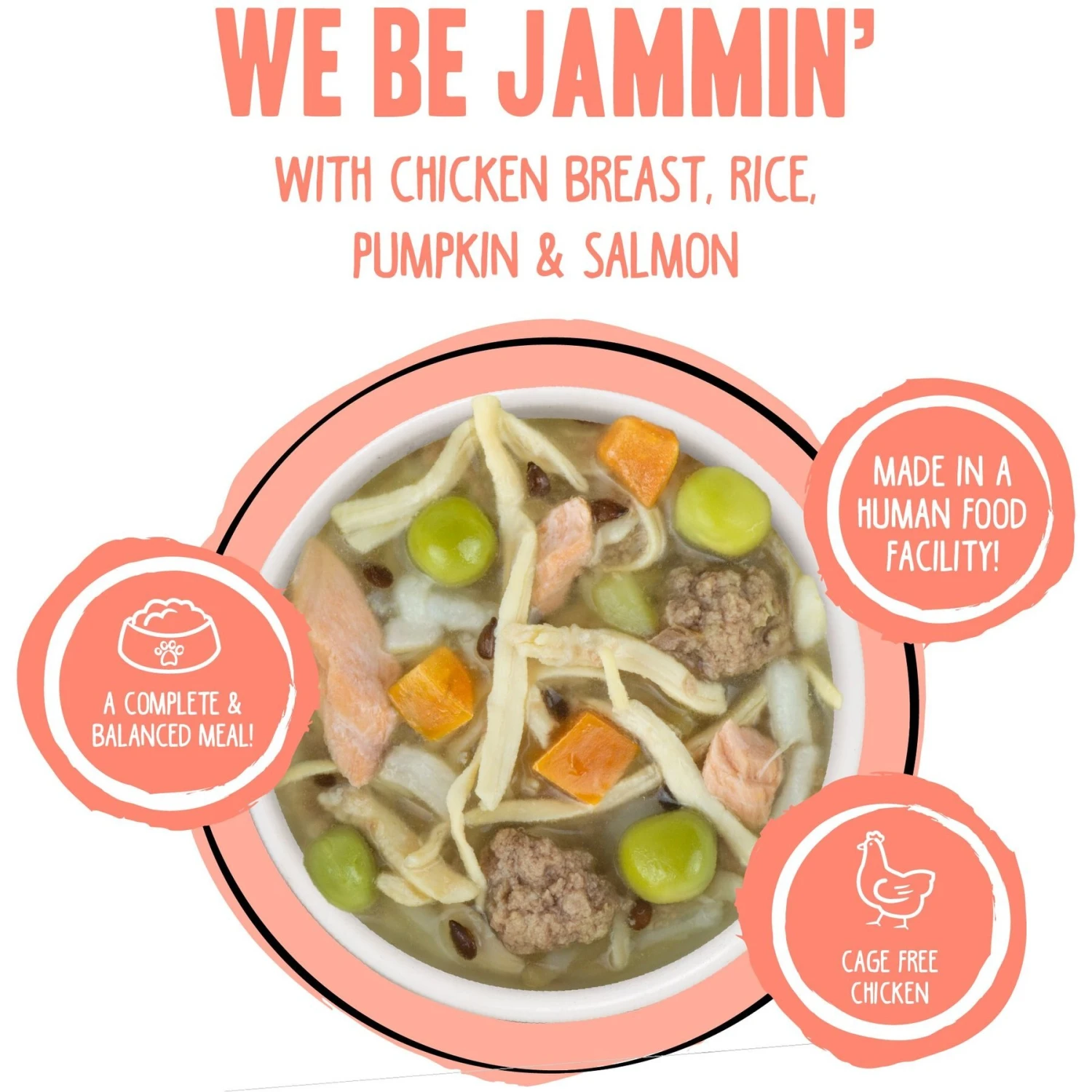 Weruva Best Fido Friend Fun Size Meals We Be Jammin' Wet Dog Food, 2.75-oz Cup, Case Of 12 5 Weruva Best Fido Friend Fun Size Meals We Be Jammin' Wet Dog Food, 2.75-oz Cup, Case Of 12 - Image 3