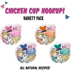 Weruva Best Fido Friend Fun Size Meals Chicken Cup Hookup Variety Pack Wet Dog Food, 2.75-oz Cup, Case Of 8 -Blue Buffalo || ROYAL CANIN || Wellness Sales 578334 PT2. AC SS1800 V1694455029