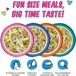 Weruva Best Fido Friend Fun Size Meals Chicken Cup Hookup Variety Pack Wet Dog Food, 2.75-oz Cup, Case Of 8 -Blue Buffalo || ROYAL CANIN || Wellness Sales 578334 PT4. AC SS1800 V1694458883