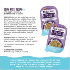 Weruva Meals 'n More Natural Wet Dog Food, Steak Frites Dinner Plus Skin & Coat Health, 3.5-oz Cup, 12 Count -Blue Buffalo || ROYAL CANIN || Wellness Sales 578382 PT3. AC SS1800 V1695931859