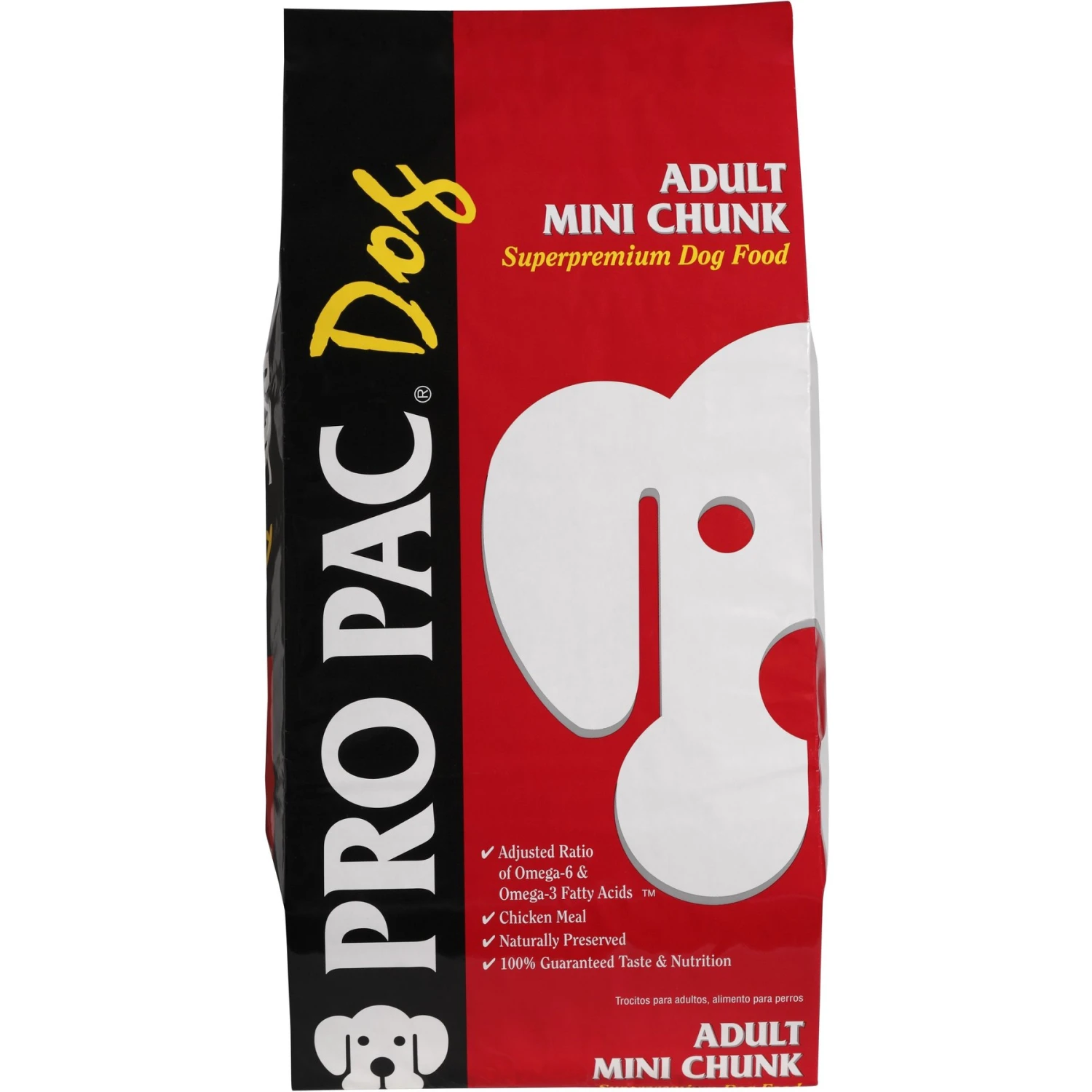 Pro Pac Adult Mini Chunk Chicken Flavored Dry Dog Food, 40-lb Bag 3 Pro Pac Adult Mini Chunk Chicken Flavored Dry Dog Food, 40-lb Bag