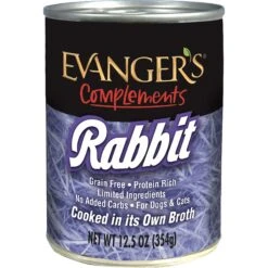 Evanger's Grain-Free Rabbit Canned Dog & Cat Food