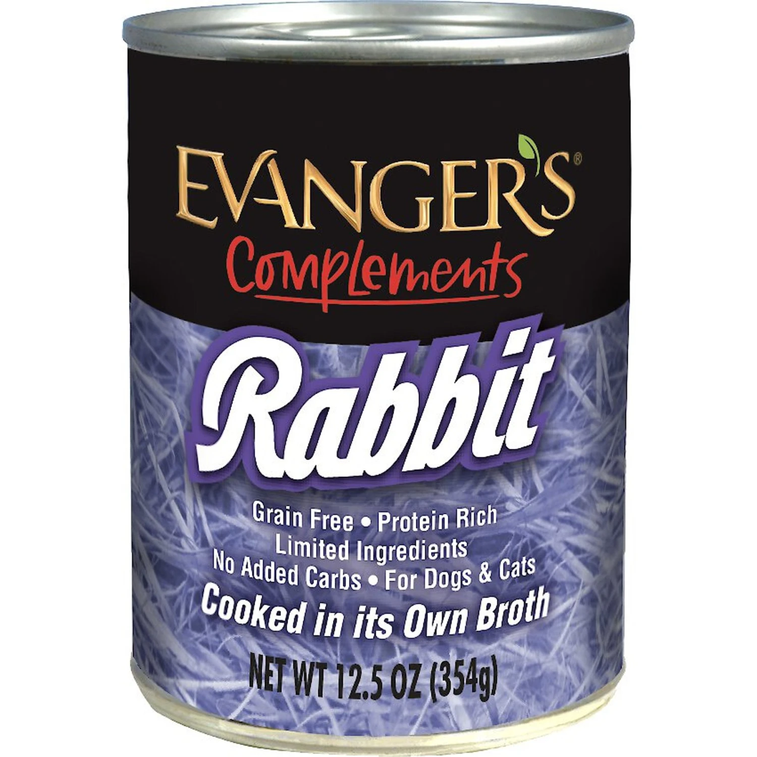 Evanger's Grain-Free Rabbit Canned Dog & Cat Food 3 Evanger's Grain-Free Rabbit Canned Dog & Cat Food