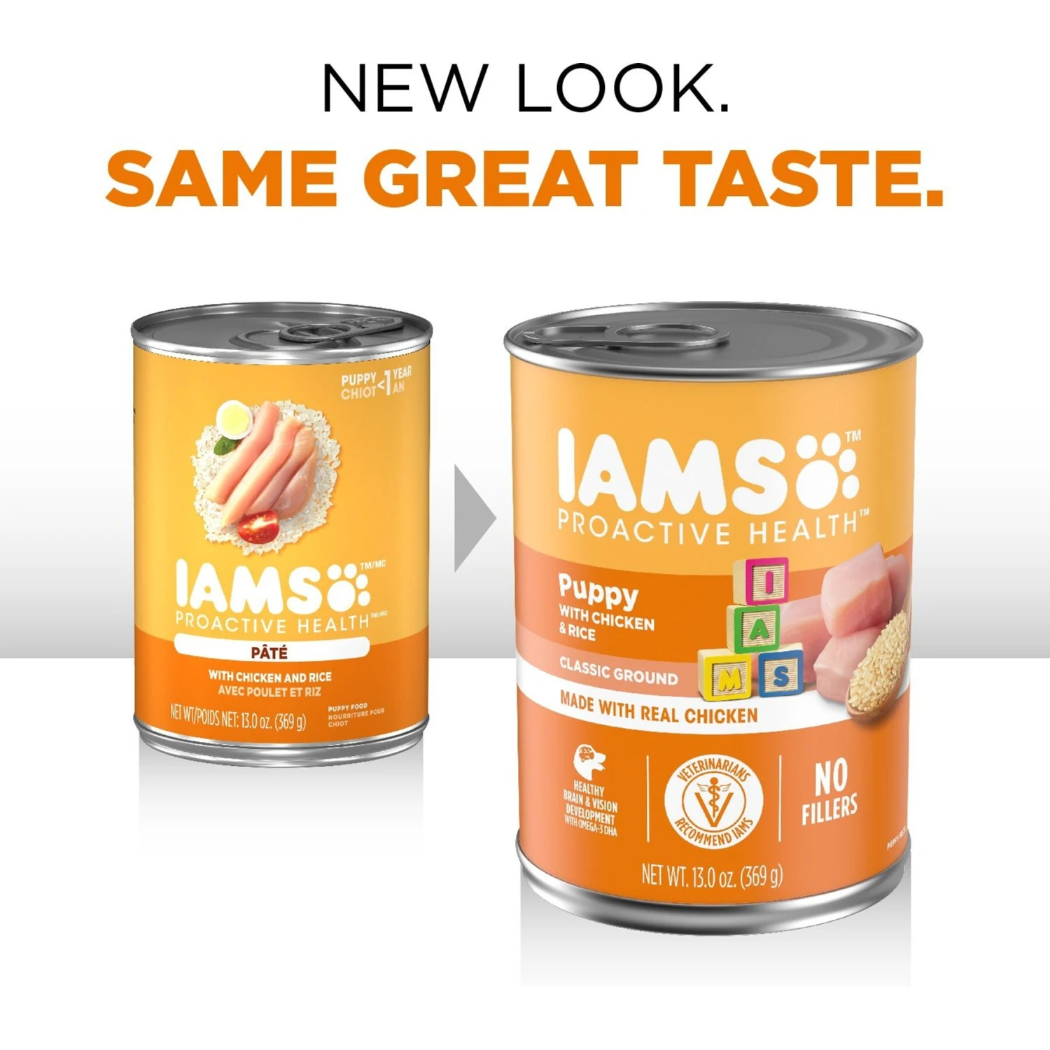 Iams ProActive Health Classic Ground With Chicken & Rice Puppy Wet Dog Food 4 Iams ProActive Health Classic Ground With Chicken & Rice Puppy Wet Dog Food - Image 2