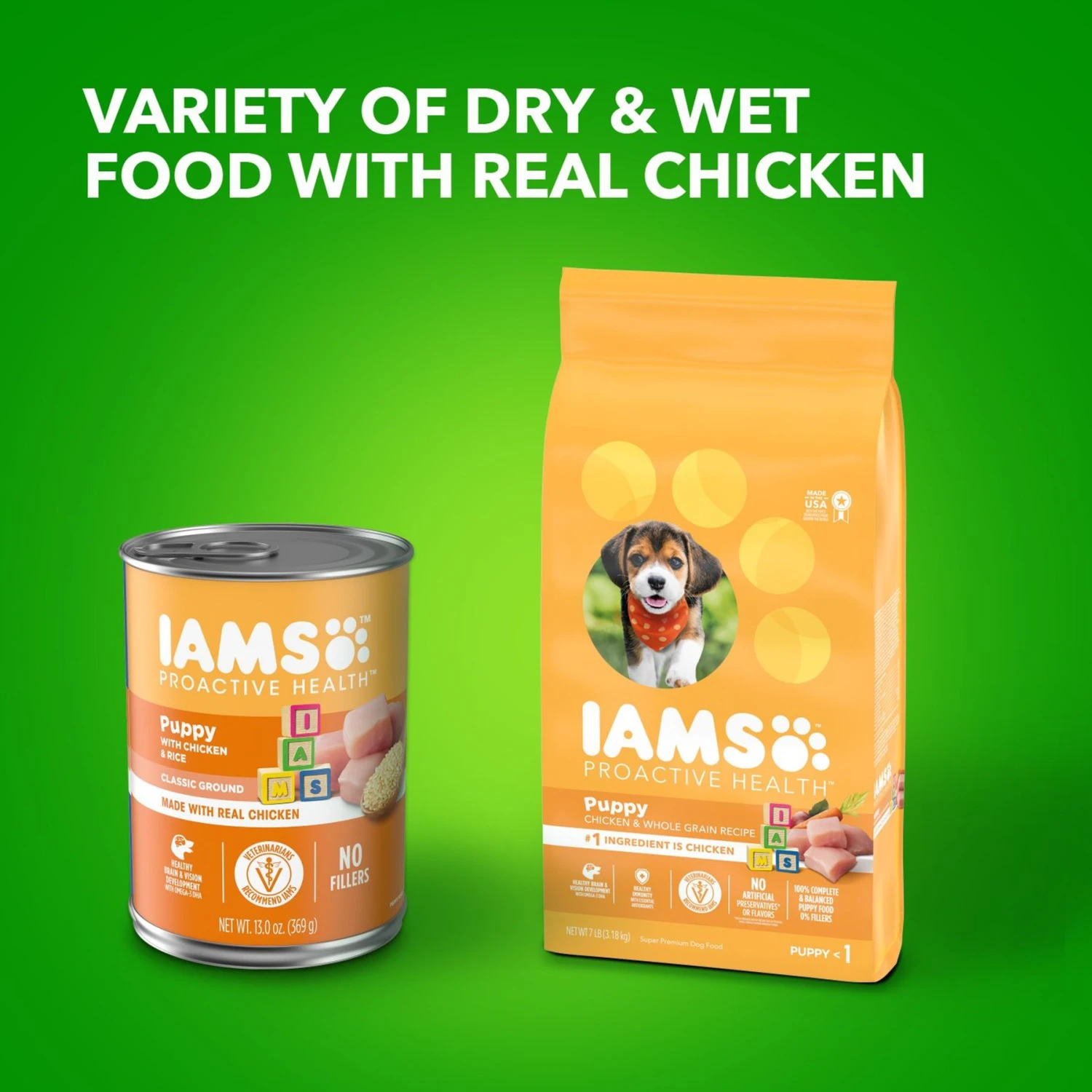 Iams ProActive Health Classic Ground With Chicken & Rice Puppy Wet Dog Food 10 Iams ProActive Health Classic Ground With Chicken & Rice Puppy Wet Dog Food - Image 8