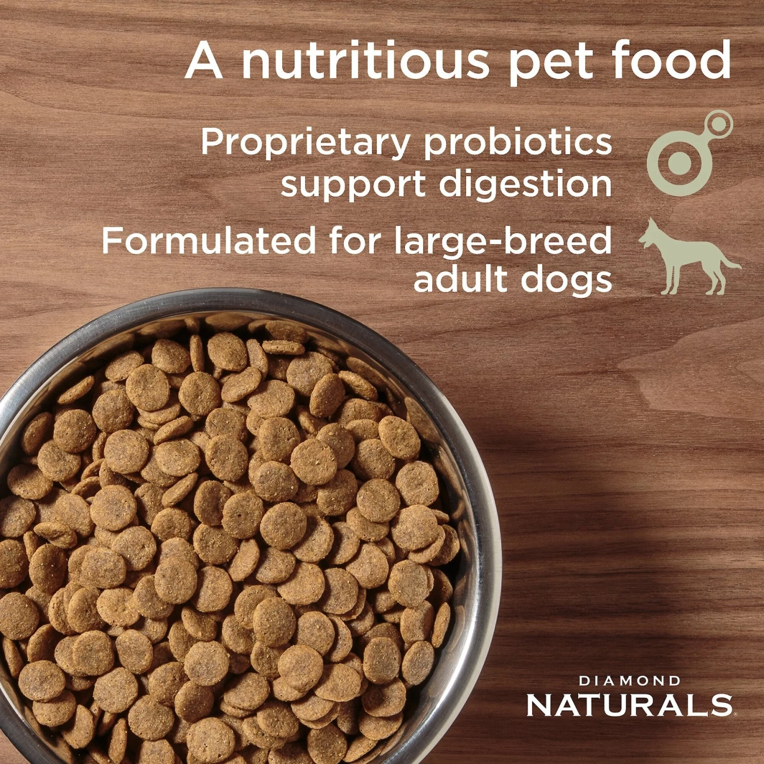 Diamond Naturals Large Breed Adult Lamb Meal & Rice Formula Dry Dog Food 5 Diamond Naturals Large Breed Adult Lamb Meal & Rice Formula Dry Dog Food - Image 3