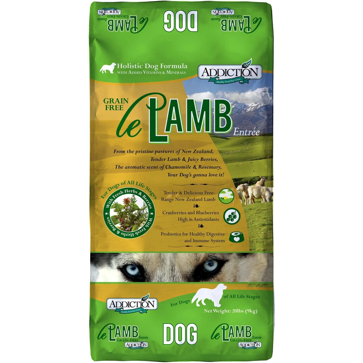 Addiction Grain-Free Le Lamb Dry Dog Food 3 Addiction Grain-Free Le Lamb Dry Dog Food