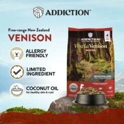 Addiction Grain-Free Viva La Venison Dry Dog Food -Blue Buffalo || ROYAL CANIN || Wellness Sales 60108 PT2. AC SS1800 V1672947921