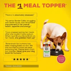 Brutus Broth Bone Broth Chicken Flavor Hip & Joint Human-Grade Dog Food Topper, 32-oz Box 12 Brutus Broth Bone Broth Chicken Flavor Hip & Joint Human-Grade Dog Food Topper, 32-oz Box -Blue Buffalo || ROYAL CANIN || Wellness Sales 604862 PT4. AC SS1800 V1670425788