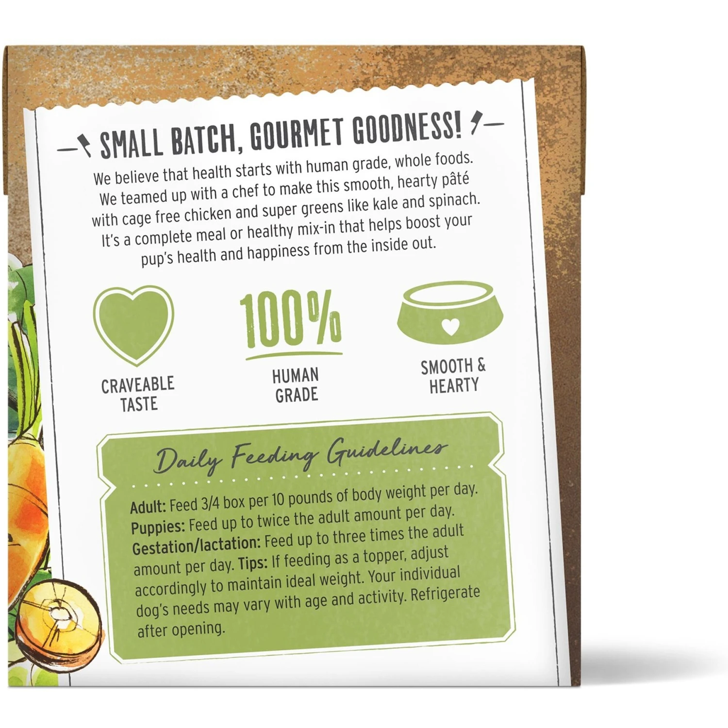 The Honest Kitchen Butcher Block Pate Chicken & Super Greens Pate Wet Dog Food & The Honest Kitchen Butcher Block Pate Beef, Cheddar & Farm Veggies Pate Wet Dog Food 5 The Honest Kitchen Butcher Block Pate Chicken & Super Greens Pate Wet Dog Food & The Honest Kitchen Butcher Block Pate Beef, Cheddar & Farm Veggies Pate Wet Dog Food - Image 3