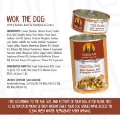Weruva Wok The Dog With Chicken, Beef & Pumpkin In Gravy Grain-Free Canned Dog Food & Weruva Steak Frites Dinner With Beef, Pumpkin & Sweet Potatoes In Gravy Grain-Free Canned Dog Food 14 Weruva Wok The Dog With Chicken, Beef & Pumpkin In Gravy Grain-Free Canned Dog Food & Weruva Steak Frites Dinner With Beef, Pumpkin & Sweet Potatoes In Gravy Grain-Free Canned Dog Food -Blue Buffalo || ROYAL CANIN || Wellness Sales 611438 PT3. AC SS1800 V1661528754