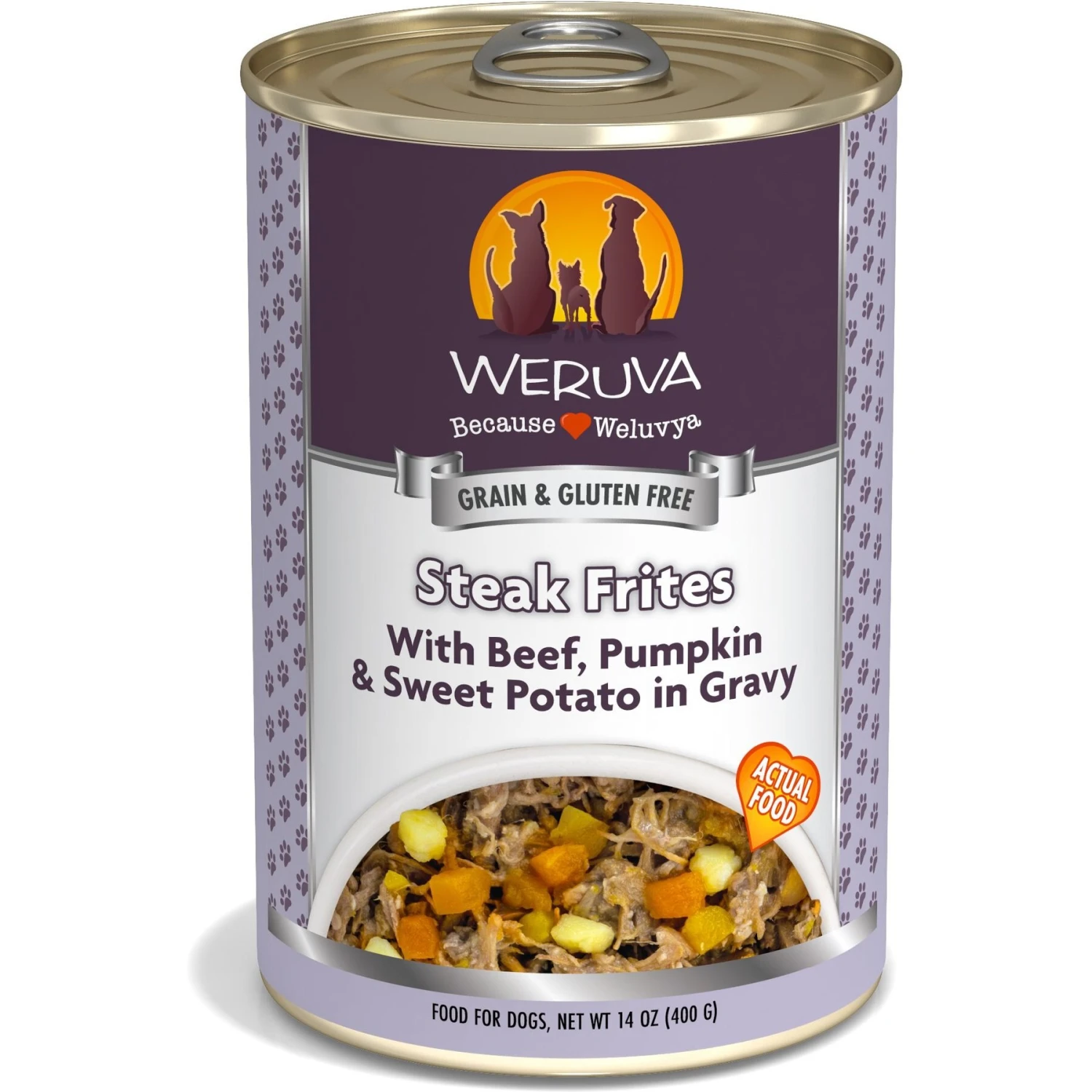 Weruva Wok The Dog With Chicken, Beef & Pumpkin In Gravy Grain-Free Canned Dog Food & Weruva Steak Frites Dinner With Beef, Pumpkin & Sweet Potatoes In Gravy Grain-Free Canned Dog Food 9 Weruva Wok The Dog With Chicken, Beef & Pumpkin In Gravy Grain-Free Canned Dog Food & Weruva Steak Frites Dinner With Beef, Pumpkin & Sweet Potatoes In Gravy Grain-Free Canned Dog Food - Image 7