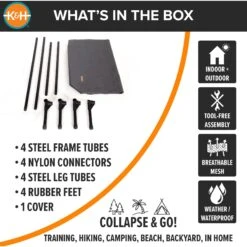 K&H Pet Products All Weather Elevated Dog Cot Bed, Gray 13 K&H Pet Products All Weather Elevated Dog Cot Bed, Gray -Blue Buffalo || ROYAL CANIN || Wellness Sales 613782 PT5. AC SS1800 V1660241547