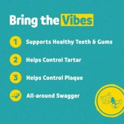 Vibeful Dental Health Chicken Flavored Powder Dental Supplement For Dogs & Cats -Blue Buffalo || ROYAL CANIN || Wellness Sales 617222 PT3. AC SS1800 V1674656197