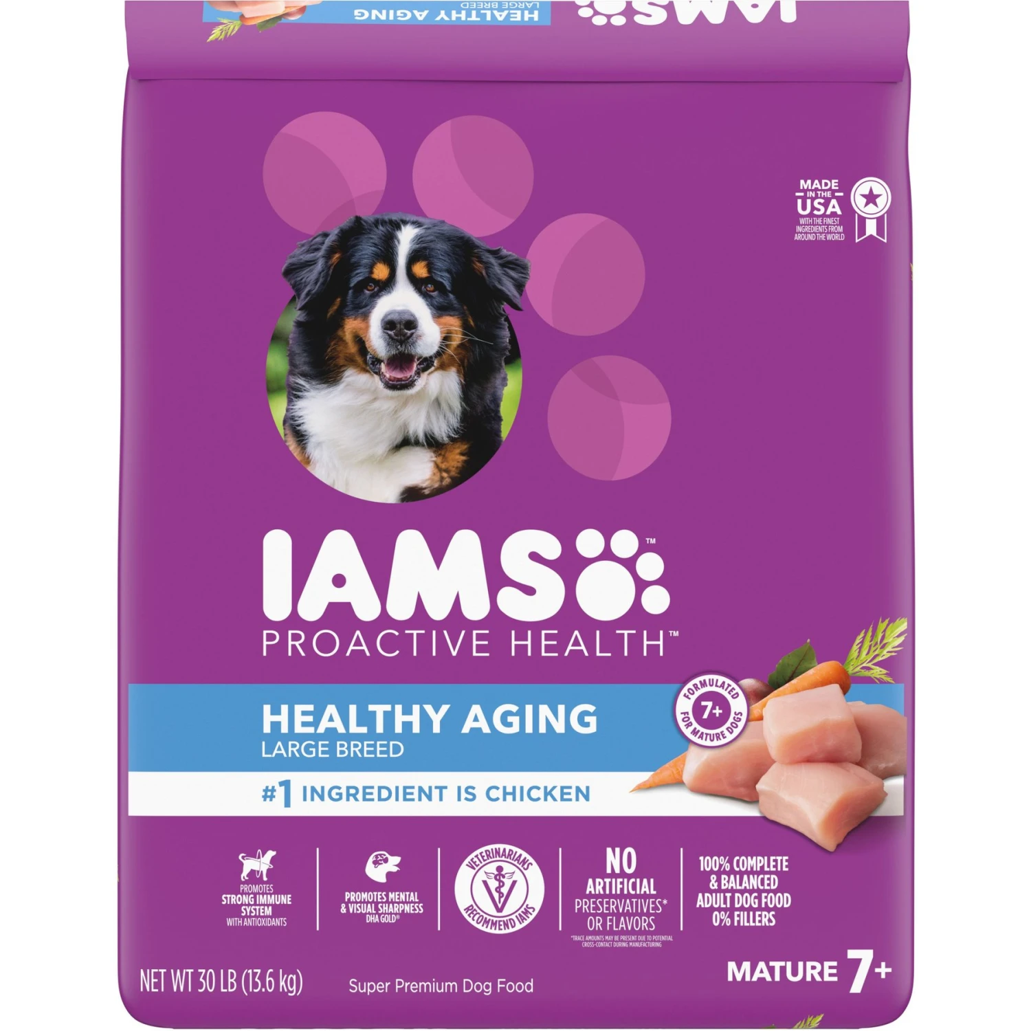 Iams Proactive Health Healthy Aging Large Breed Mature & Senior Formula With Real Chicken Dry Dog Food 3 Iams Proactive Health Healthy Aging Large Breed Mature & Senior Formula With Real Chicken Dry Dog Food