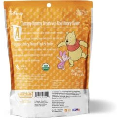 Disney Table Scraps Winnie The Pooh Organic Honey Roasted Turkey Recipe Dog Treats, 5-oz Bag & Disney Winnie The Pooh Orange Ceramic Dog & Cat Treat Jar -Blue Buffalo || ROYAL CANIN || Wellness Sales 623486 PT2. AC SS1800 V1661896397