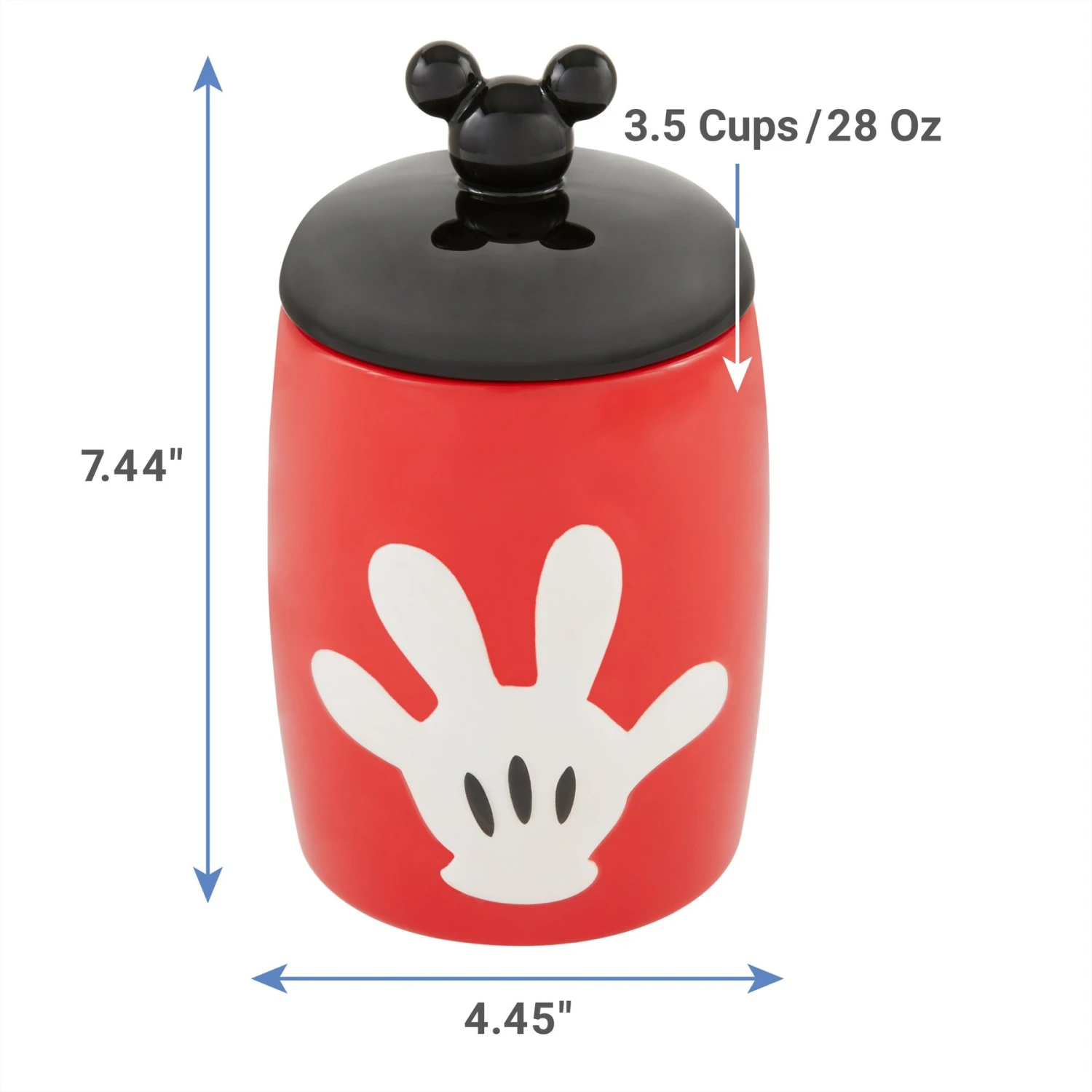 Disney Table Scraps Mickey Mouse Hot Diggity Dog Recipe Upcycled Jerky Dog Treats, 5-oz Bag & Disney Mickey Mouse Ceramic Dog & Cat Treat Jar 7 Disney Table Scraps Mickey Mouse Hot Diggity Dog Recipe Upcycled Jerky Dog Treats, 5-oz Bag & Disney Mickey Mouse Ceramic Dog & Cat Treat Jar - Image 5