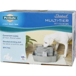 PetSafe Drinkwell Multi-Tier Plastic Dog & Cat Fountain 16 PetSafe Drinkwell Multi-Tier Plastic Dog & Cat Fountain -Blue Buffalo || ROYAL CANIN || Wellness Sales 63128 PT7. AC SS1800 V1545233217