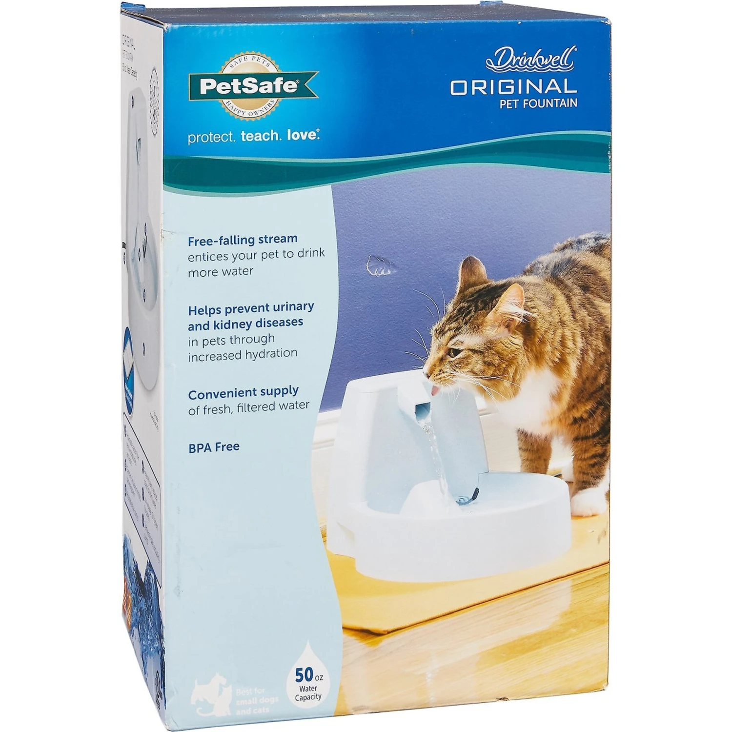 PetSafe Drinkwell Original Plastic Dog & Cat Fountain 9 PetSafe Drinkwell Original Plastic Dog & Cat Fountain - Image 7