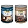 CANIDAE PURE All Stages Grain-Free Limited Ingredient Duck & Turkey Recipe Canned Dog Food, 13-oz & CANIDAE PURE All Stages Grain-Free Limited Ingredient Lamb, Turkey & Chicken Recipe Canned Dog Food, 13-oz