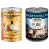 CANIDAE PURE All Stages Grain-Free Limited Ingredient Duck & Turkey Recipe Canned Dog Food, 13-oz & CANIDAE All Life Stages Chicken & Rice Formula Canned Dog Food