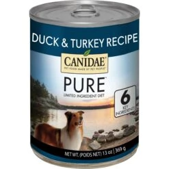 CANIDAE PURE All Stages Grain-Free Limited Ingredient Duck & Turkey Recipe Canned Dog Food, 13-oz & CANIDAE All Life Stages Chicken & Rice Formula Canned Dog Food -Blue Buffalo || ROYAL CANIN || Wellness Sales 632598 PT1. AC SS1800 V1677265302