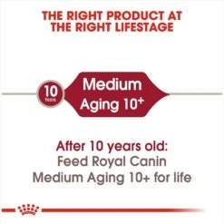 Royal Canin Size Health Nutrition Medium Aging 10+ Dry Dog Food -Blue Buffalo || ROYAL CANIN || Wellness Sales 63259 PT4. AC SS1800 V1697212369