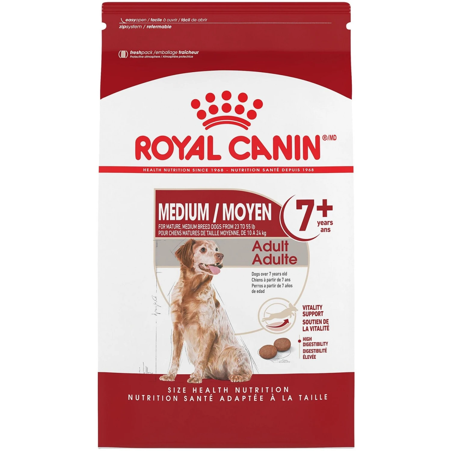 Royal Canin Size Health Nutrition Medium Adult 7+ Dry Dog Food 3 Royal Canin Size Health Nutrition Medium Adult 7+ Dry Dog Food