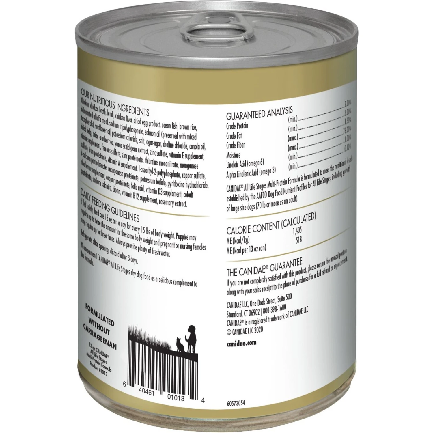 CANIDAE All Life Stages Chicken, Lamb & Fish Formula Canned Dog Food & CANIDAE All Life Stages Lamb & Rice Formula Canned Dog Food 6 CANIDAE All Life Stages Chicken, Lamb & Fish Formula Canned Dog Food & CANIDAE All Life Stages Lamb & Rice Formula Canned Dog Food - Image 4