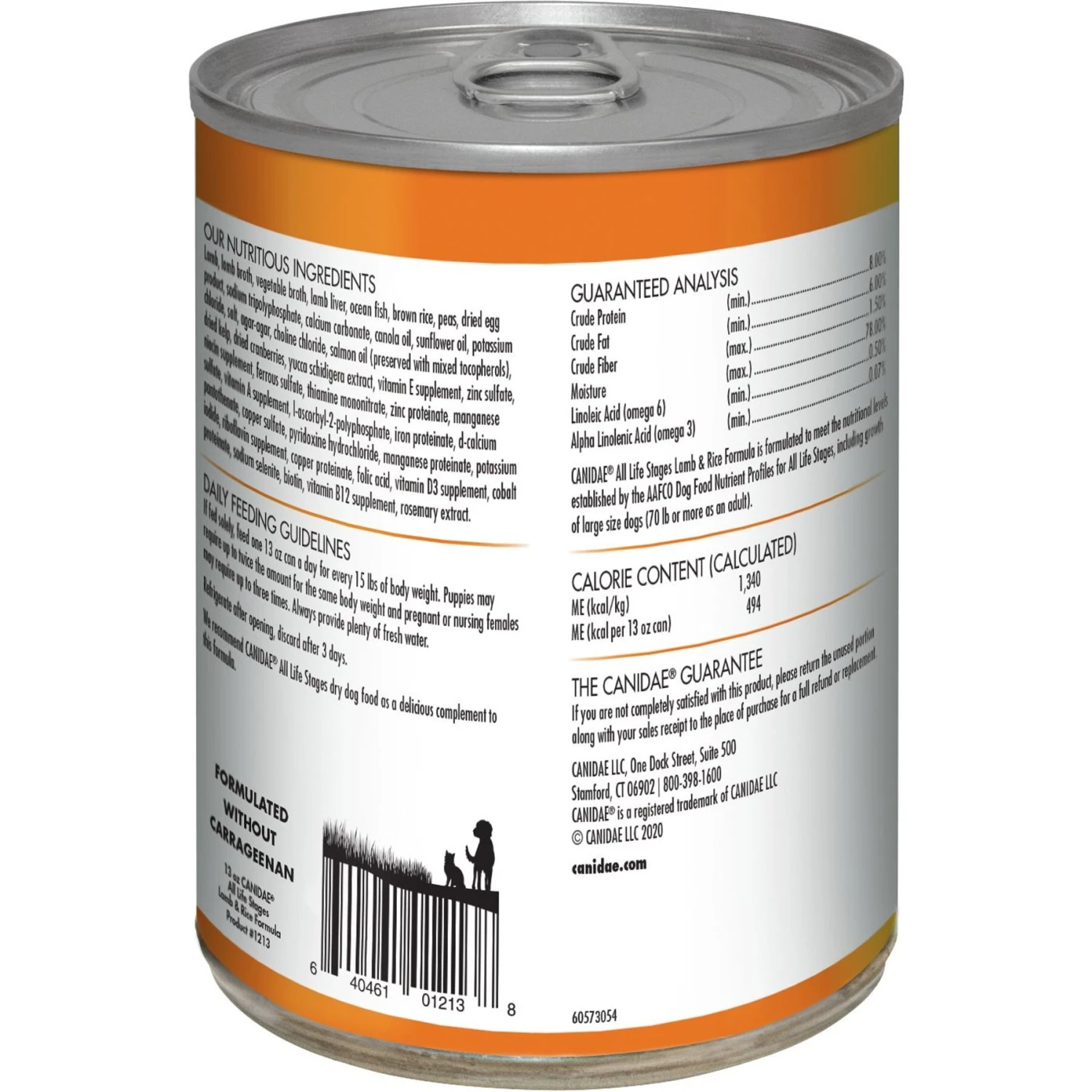 CANIDAE All Life Stages Chicken, Lamb & Fish Formula Canned Dog Food & CANIDAE All Life Stages Lamb & Rice Formula Canned Dog Food 10 CANIDAE All Life Stages Chicken, Lamb & Fish Formula Canned Dog Food & CANIDAE All Life Stages Lamb & Rice Formula Canned Dog Food - Image 8