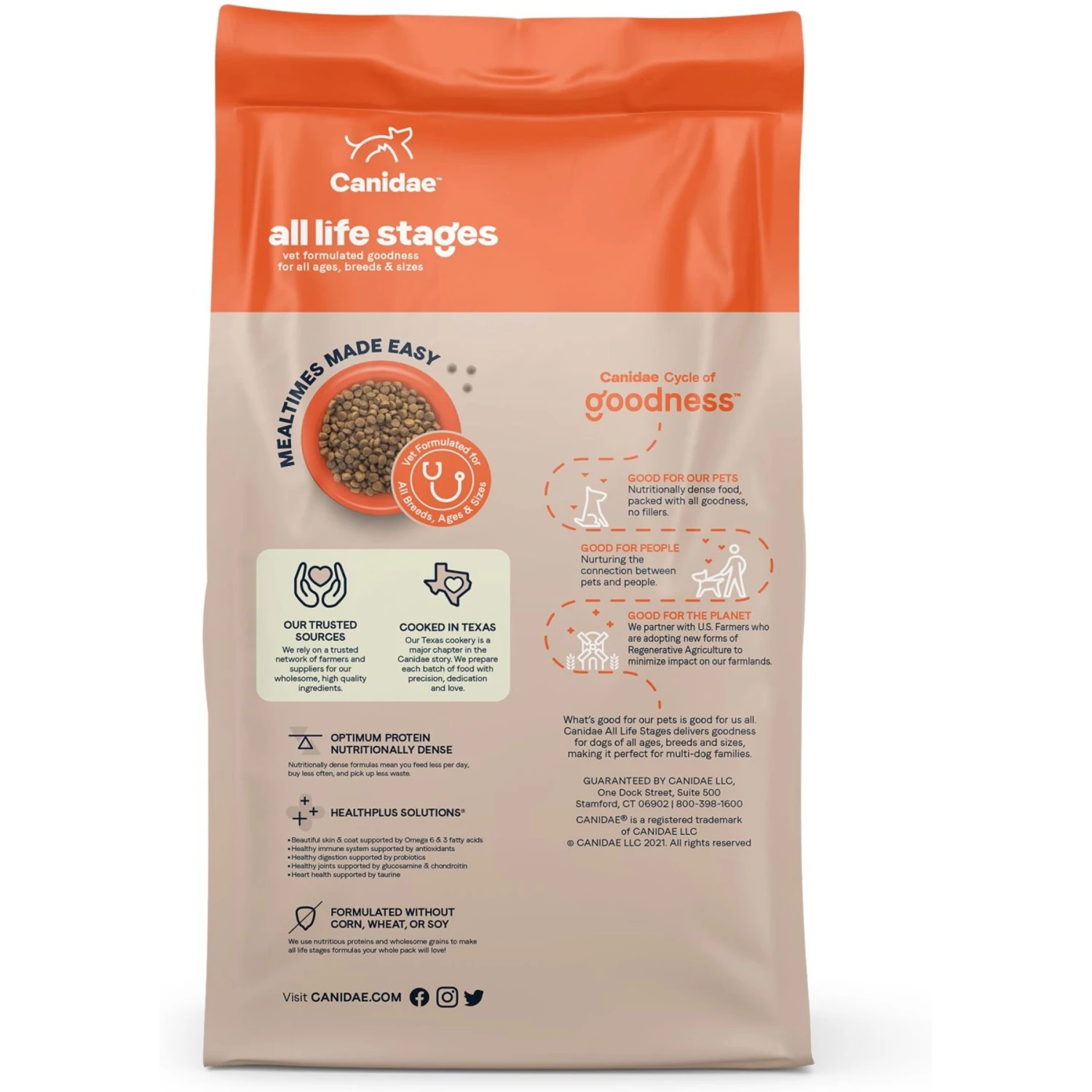 CANIDAE All Life Stages Chicken, Lamb & Fish Formula Canned Dog Food & CANIDAE All Life Stages Chicken, Turkey & Lamb Formula Dry Dog Food 9 CANIDAE All Life Stages Chicken, Lamb & Fish Formula Canned Dog Food & CANIDAE All Life Stages Chicken, Turkey & Lamb Formula Dry Dog Food - Image 7