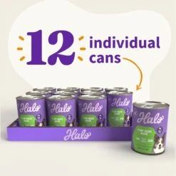 Halo Holistic Garden Of Vegan Recipe Adult Canned Dog Food -Blue Buffalo || ROYAL CANIN || Wellness Sales 63840 PT2. AC SS1800 V1697759567