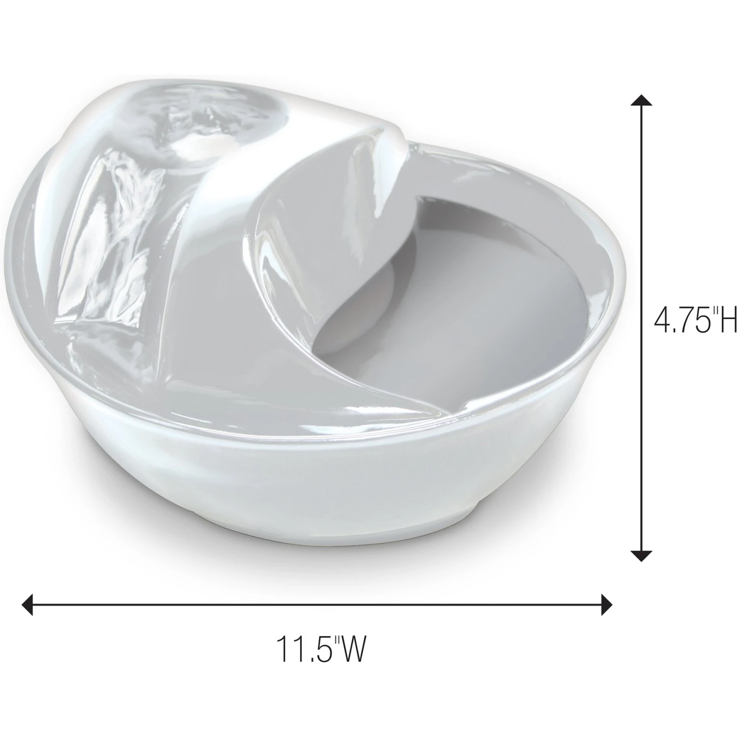 Pioneer Pet Raindrop Ceramic Dog & Cat Fountain 4 Pioneer Pet Raindrop Ceramic Dog & Cat Fountain - Image 2