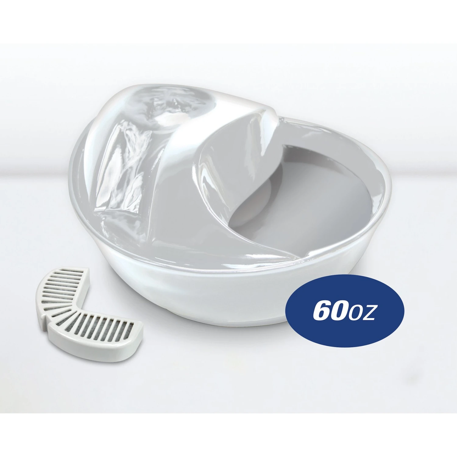 Pioneer Pet Raindrop Ceramic Dog & Cat Fountain 7 Pioneer Pet Raindrop Ceramic Dog & Cat Fountain - Image 5