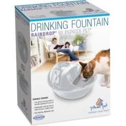 Pioneer Pet Raindrop Ceramic Dog & Cat Fountain 18 Pioneer Pet Raindrop Ceramic Dog & Cat Fountain -Blue Buffalo || ROYAL CANIN || Wellness Sales 64086 PT7. AC SS1800 V1630553802