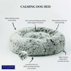 HUGO & HUDSON Calming Dog Bed -Blue Buffalo || ROYAL CANIN || Wellness Sales 643286 PT2. AC SS1800 V1663797204