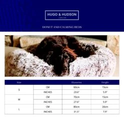 HUGO & HUDSON Calming Dog Bed -Blue Buffalo || ROYAL CANIN || Wellness Sales 643286 PT3. AC SS1800 V1663797022