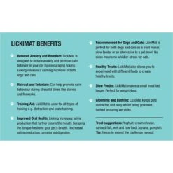 LickiMat Classic Soother Slow Feeder Dog Lick Mat, Green 13 LickiMat Classic Soother Slow Feeder Dog Lick Mat, Green -Blue Buffalo || ROYAL CANIN || Wellness Sales 654590 PT8. AC SS1800 V1668456948