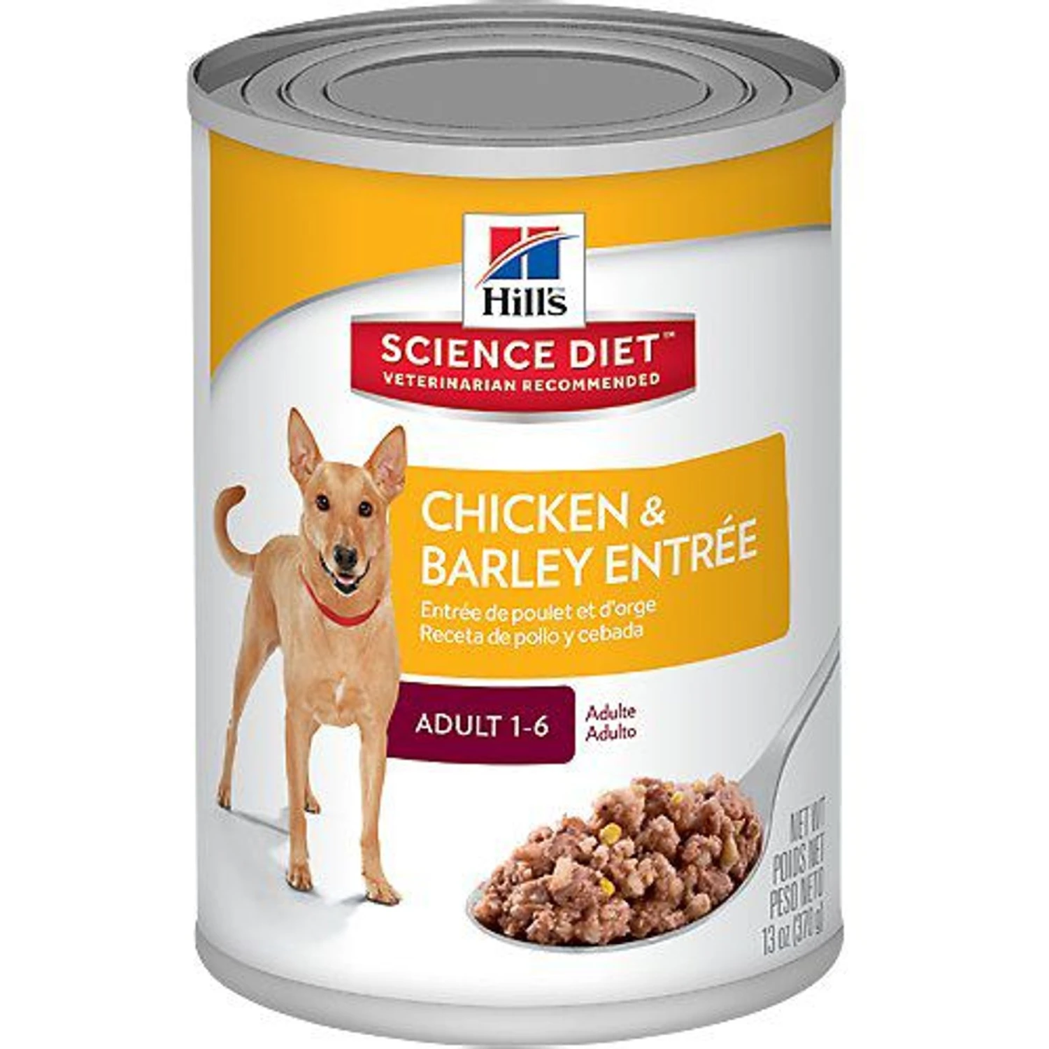 Hill's Science Diet Adult Chicken & Barley Entree Canned Dog Food & Hill's Science Diet Adult 7+ Beef & Barley Entree Canned Dog Food 4 Hill's Science Diet Adult Chicken & Barley Entree Canned Dog Food & Hill's Science Diet Adult 7+ Beef & Barley Entree Canned Dog Food - Image 2