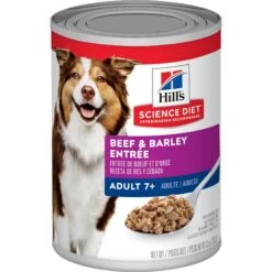 Hill's Science Diet Adult 7+ Beef & Barley Entree Canned Dog Food + 2 Items -Blue Buffalo || ROYAL CANIN || Wellness Sales 657166 PT4. AC SS1800 V1665782003