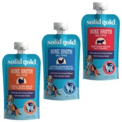 Solid Gold Turkey Grain-Free Bone Broth With Pumpkin & Ginger Dog Food + 2 Items