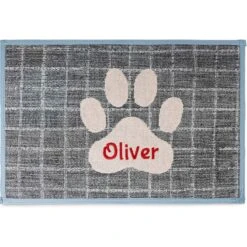 GoTags Paw Personalized Dog & Cat Feeding Mat