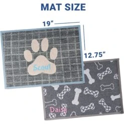 GoTags Paw Personalized Dog & Cat Feeding Mat 11 GoTags Paw Personalized Dog & Cat Feeding Mat -Blue Buffalo || ROYAL CANIN || Wellness Sales 657982 PT3. AC SS1800 V1666043537